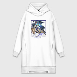 Женская толстовка-платье Доктор Рацио