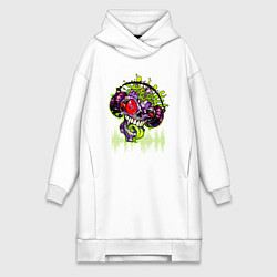 Женская толстовка-платье DJ Zombie