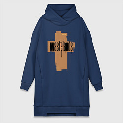 Женская толстовка-платье The rusty cross