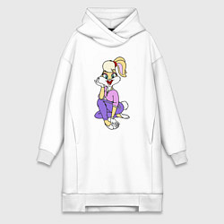Женская толстовка-платье Lola Bunny