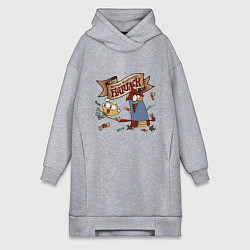 Женская толстовка-платье Flapjack - candies