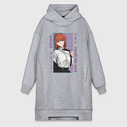 Женская толстовка-платье Человек-бензопила Макима в костюме