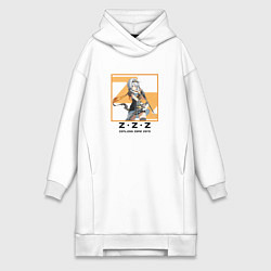 Женская толстовка-платье Солдат 0 Энби - Zenless Zone Zero