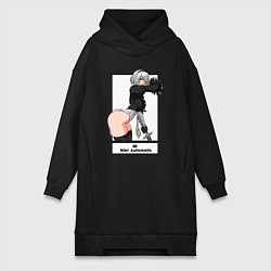 Женская толстовка-платье 2B с катаной