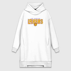 Женская толстовка-платье Team Los Angeles Lakers