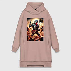 Женская толстовка-платье Mick Jagger - Rolling Stones