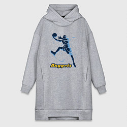 Женская толстовка-платье Nuggets baller