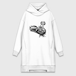 Женская толстовка-платье Викинг вольво