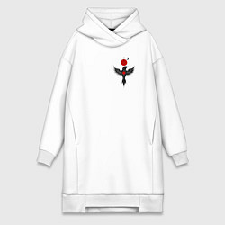 Женская толстовка-платье Night bird