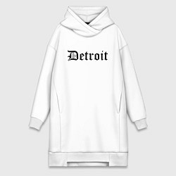 Женская толстовка-платье Detroit Michigan - USA