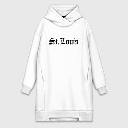 Женская толстовка-платье St Louis Missouri - USA