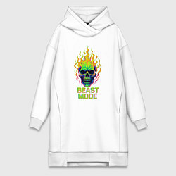 Женская толстовка-платье Beast mode