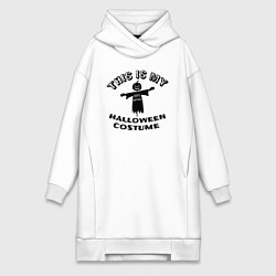 Женская толстовка-платье Это мой хэлоуин костюм с пугалом