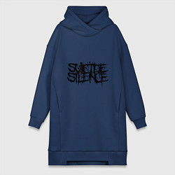 Женская толстовка-платье Suicide Silence