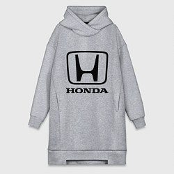 Женская толстовка-платье Honda logo