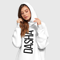Женское худи-платье Даша, цвет: белый — фото 2