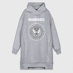 Женская толстовка-платье Ramones
