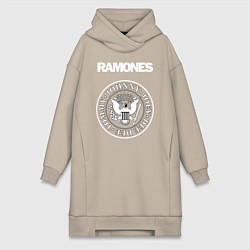 Женская толстовка-платье Ramones