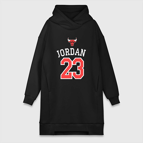 Женская толстовка-платье Jordan 23 / Черный – фото 1