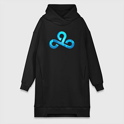 Женская толстовка-платье Cloud9 Foil Металлический эффект