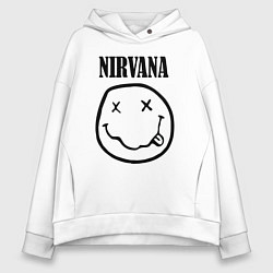Женское худи оверсайз Nirvana