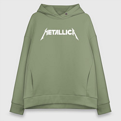 Женское худи оверсайз Metallica