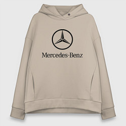 Женское худи оверсайз Logo Mercedes-Benz