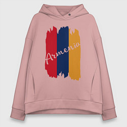 Женское худи оверсайз Armenia in my heart