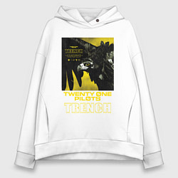 Женское худи оверсайз TOP: TRENCH