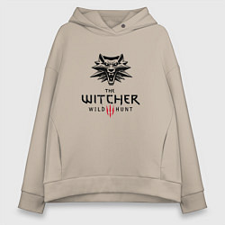 Толстовка оверсайз женская THE WITCHER 3:WILD HUNT, цвет: миндальный