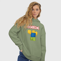 Толстовка оверсайз женская ROBLOX, цвет: авокадо — фото 2