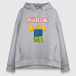 Толстовка оверсайз женская ROBLOX, цвет: меланж