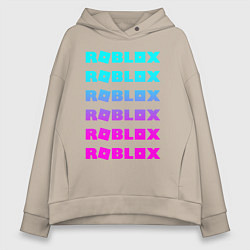 Толстовка оверсайз женская ROBLOX, цвет: миндальный