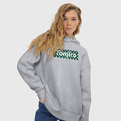 Толстовка оверсайз женская TANJIRO, цвет: меланж — фото 2