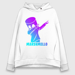 Толстовка оверсайз женская MARSHMELLO, цвет: белый