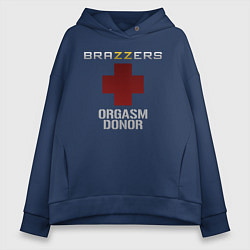 Женское худи оверсайз Brazzers orgasm donor