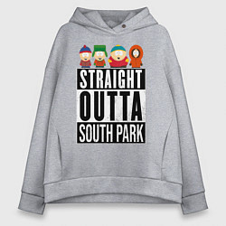 Толстовка оверсайз женская SOUTH PARK, цвет: меланж