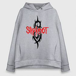 Толстовка оверсайз женская SLIPKNOT, цвет: меланж