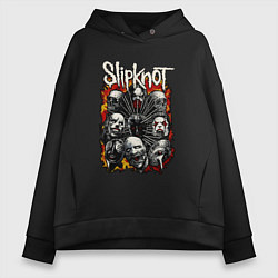 Женское худи оверсайз Slipknot