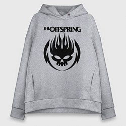 Толстовка оверсайз женская THE OFFSPRING, цвет: меланж