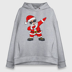 Толстовка оверсайз женская Dabing Santa, цвет: меланж