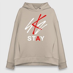 Женское худи оверсайз STRAY KIDS