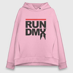 Женское худи оверсайз RUN DMX