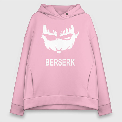 Женское худи оверсайз Berserk / Светло-розовый – фото 1