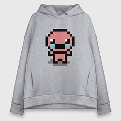 Толстовка оверсайз женская Pixel isaac, цвет: меланж