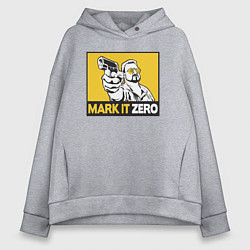 Женское худи оверсайз Mark It Zero Большой Лебовски