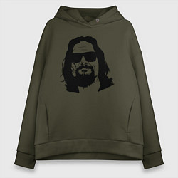 Женское худи оверсайз Большой Лебовски Big Lebowski