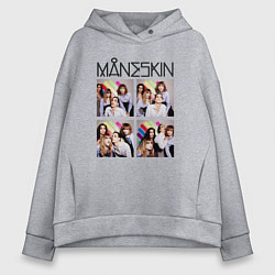 Женское худи оверсайз Photo Maneskin