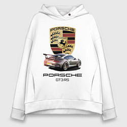 Женское худи оверсайз Porsche GT 3 RS Motorsport