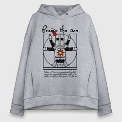 Женское худи оверсайз Dark Souls - Praise the Sun!